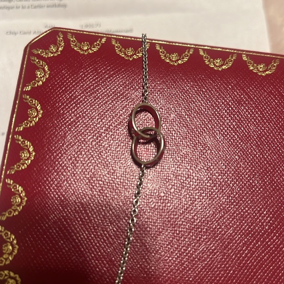 Cartier love bracelet white gold 18 K - Picture 3 of 8